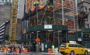 Construction worker dies after two-story fall down elevator shaft in Midtown